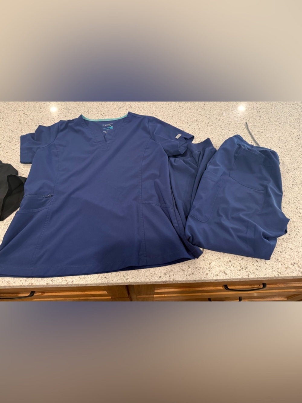 EPIC Navy Blue Scrub set